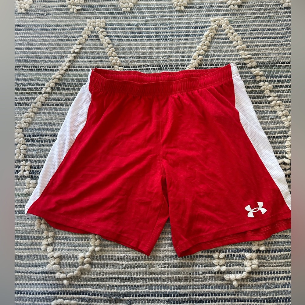 Under Armour Red Performance Shorts